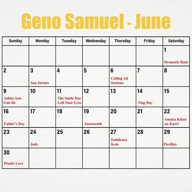 June
