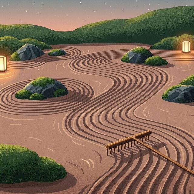 Raked Patterns