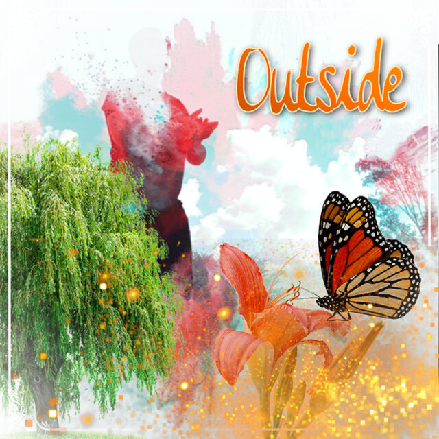 Outside