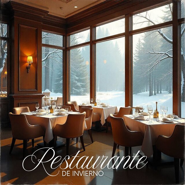 Restaurante de Invierno: Acogedora Música de Fondo de Jazz