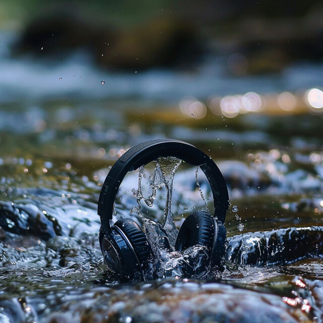 Streamside Gentle Calm: Binaural Melodies
