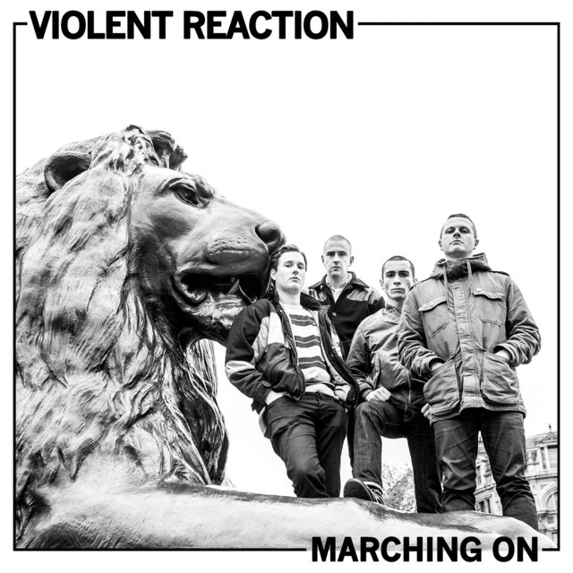 Cover art for album Marching On by Violent Reaction
