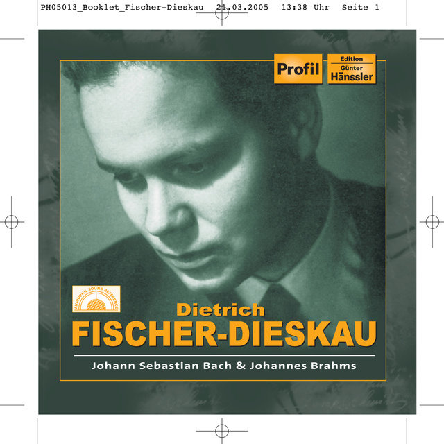 Bach: Cantatas Nos. 56 and 82 / Brahms: 4 Ernste Gesange, Op. 121