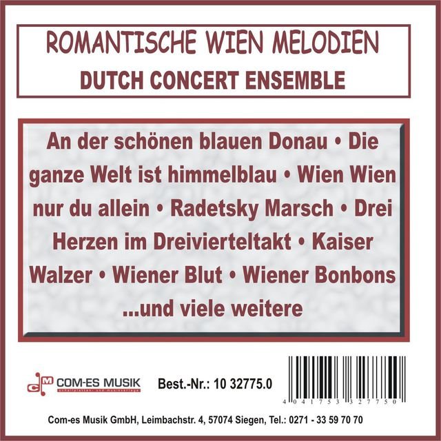 Romantische Wien Melodien