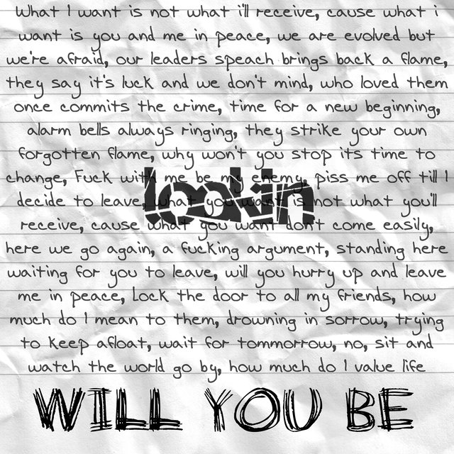 Will You Be