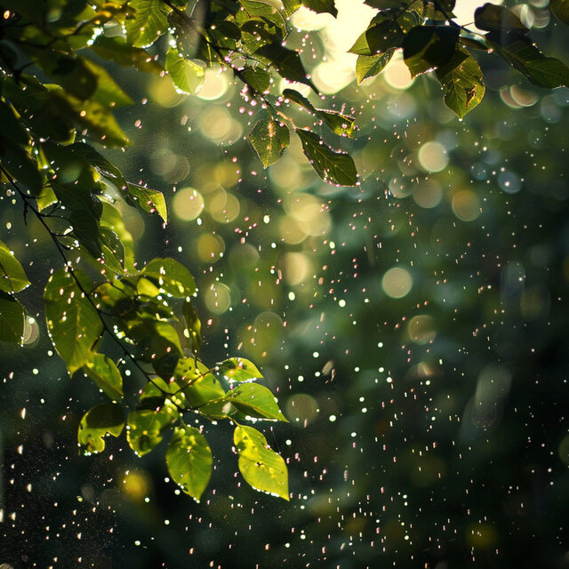 Ambientación Relajante De La Lluvia: Alivio Natural Del Estrés