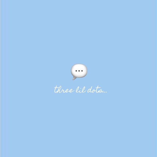 three lil dots...