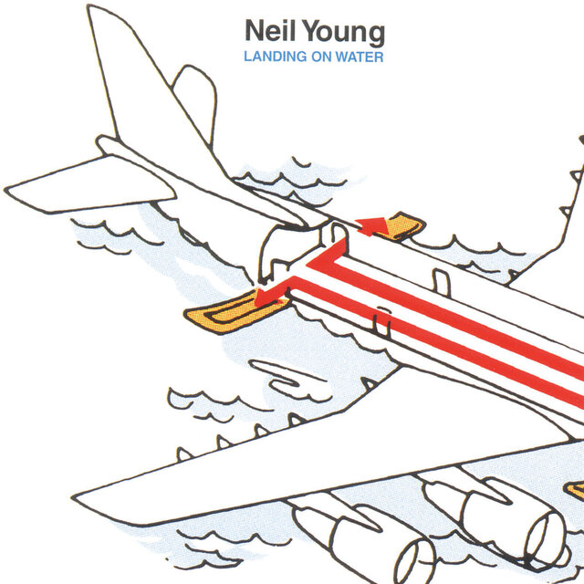 Cover art for album Landing On Water by Neil Young