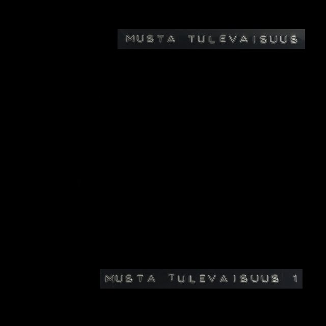 Cover art for album  by Musta Tulevaisuus
