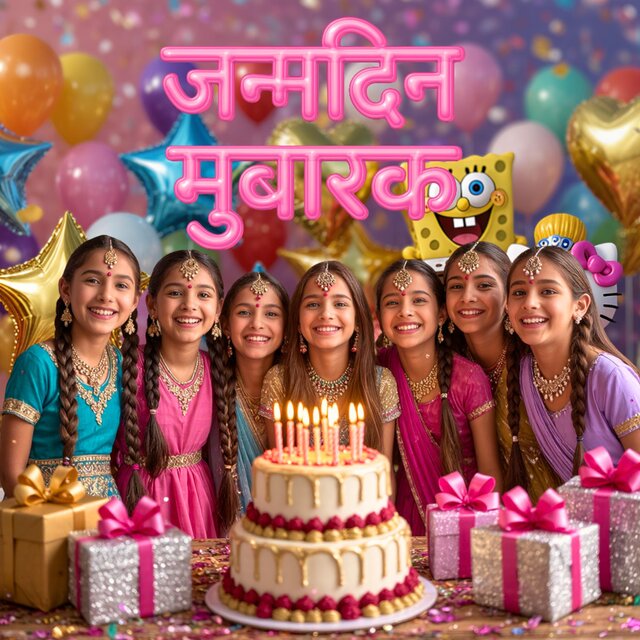 हैप्पी बर्थडे लड़कियों