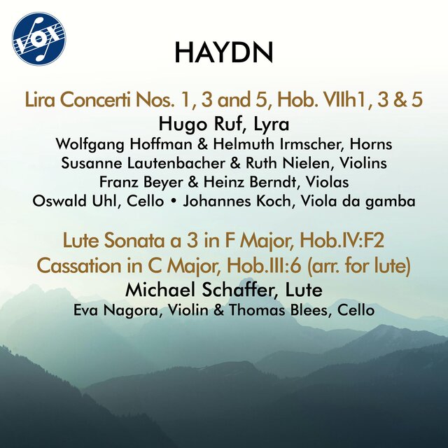 Haydn: Concerto for 2 Lyra organizzata Nos. 1, 3 & 5, Lute Sonata & String Quartet