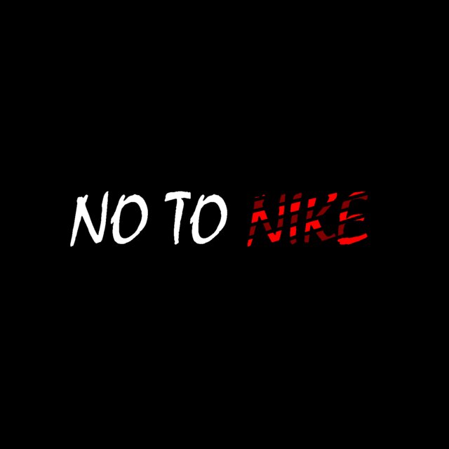 NO TO NIKE