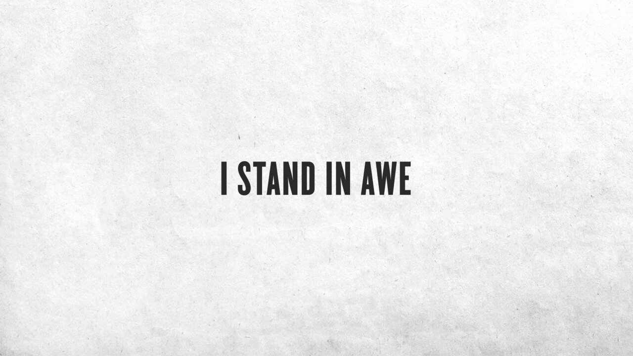 I Stand In Awe (Lyric Video)