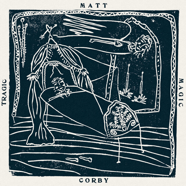 Cover art for album Tragic Magic by Matt Corby