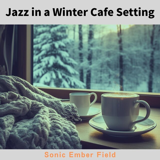 Jazz in a Winter Cafe Setting