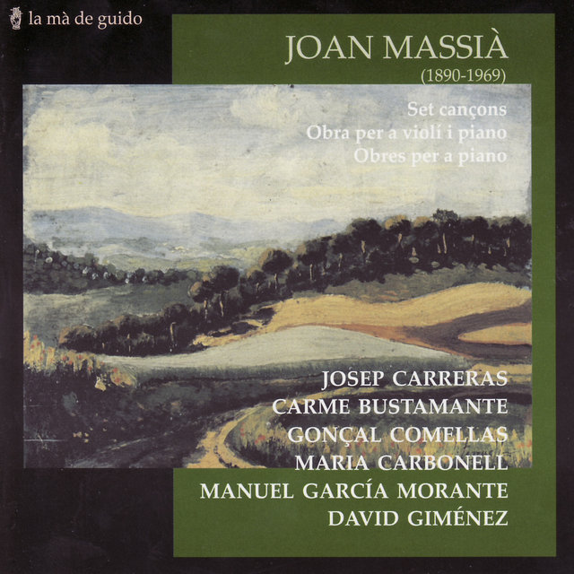 Joan Massià: Seven songs / Violin and piano works