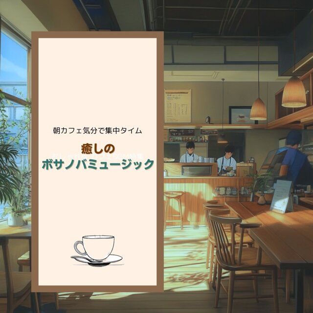 Morning Café Vibes for Focus Time - Soothing Bossa Nova Music