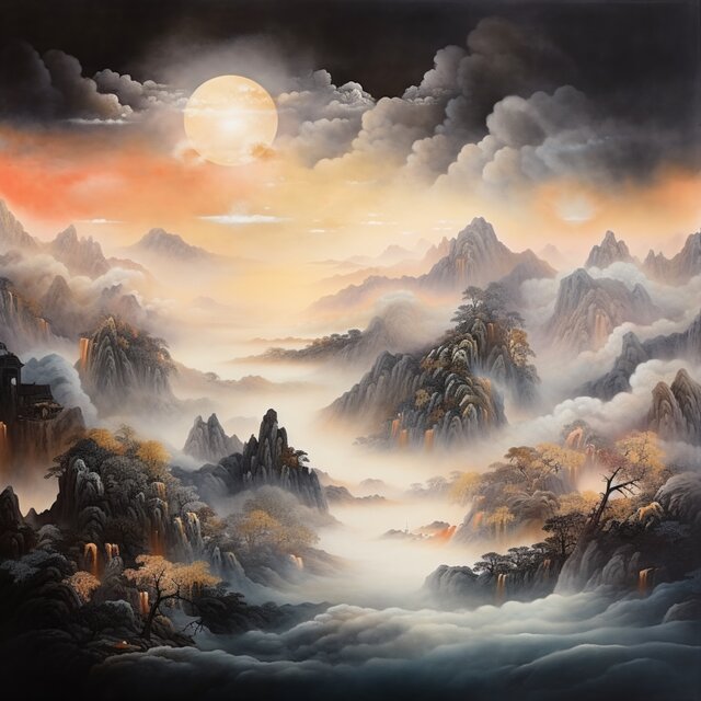 五行养生乐曲（金木水火土）