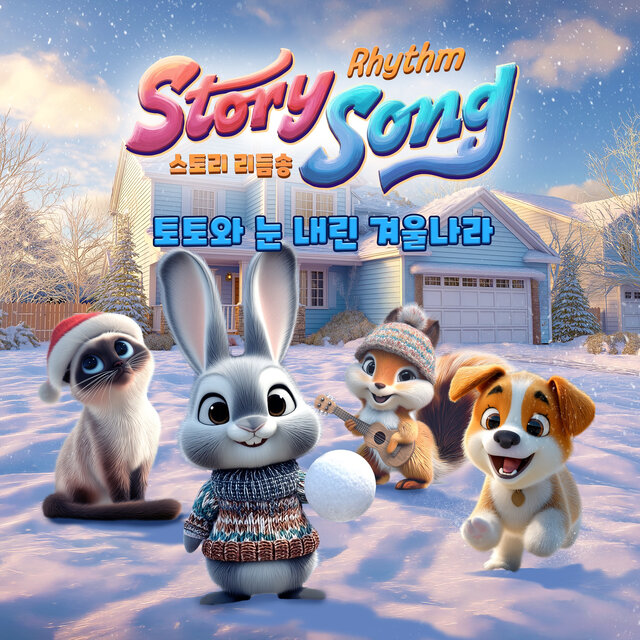 토토와 눈 내린 겨울나라