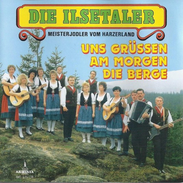 Uns grüßen am Morgen die Berge