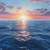 Serene Sea Meditation in Binaural Depths