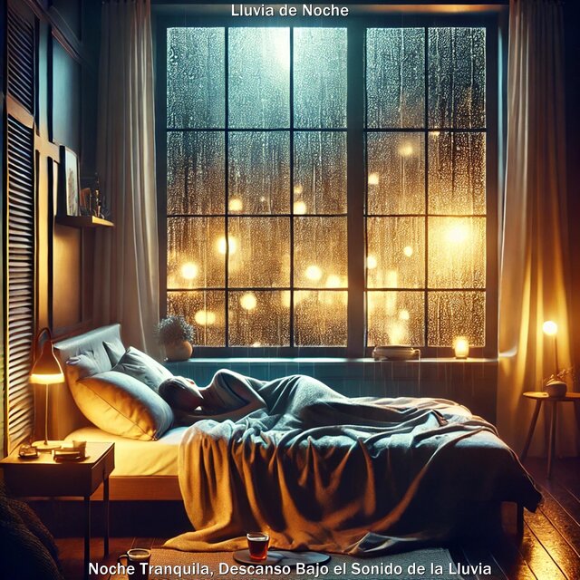 Noche Tranquila, Descanso Bajo el Sonido de la Lluvia