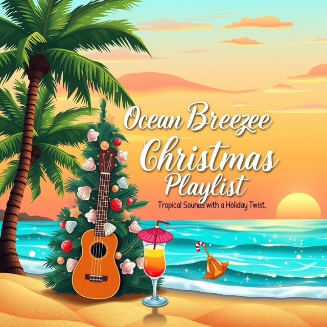 Ocean Breeze Christmas Playlist: Tropical Sounds with a Holiday Twist