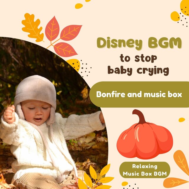 Disney BGM to stop baby crying - Bonfire and music box
