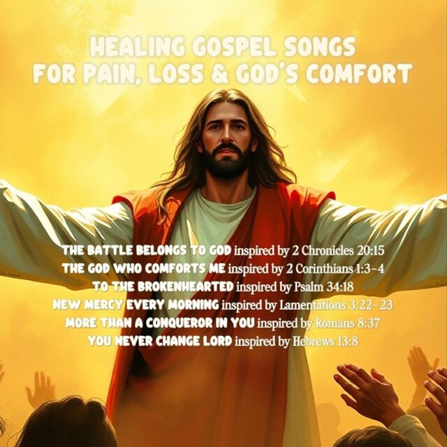 Healing Gospel Songs For Pain, Loss & God’s Comfort | To The Broken-hearted