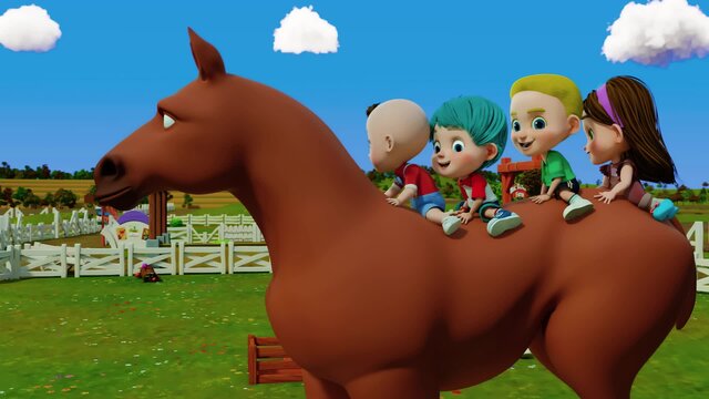 Old MacDonald Had A Farm | Animal sounds Song