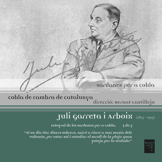 Juli Garreta I Arboix: Sardanes Per a Cobla (Vol. 3)