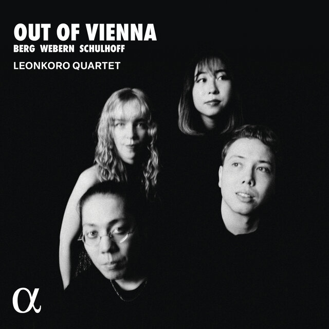 Cover art for album Out of Vienna by Leonkoro Quartet