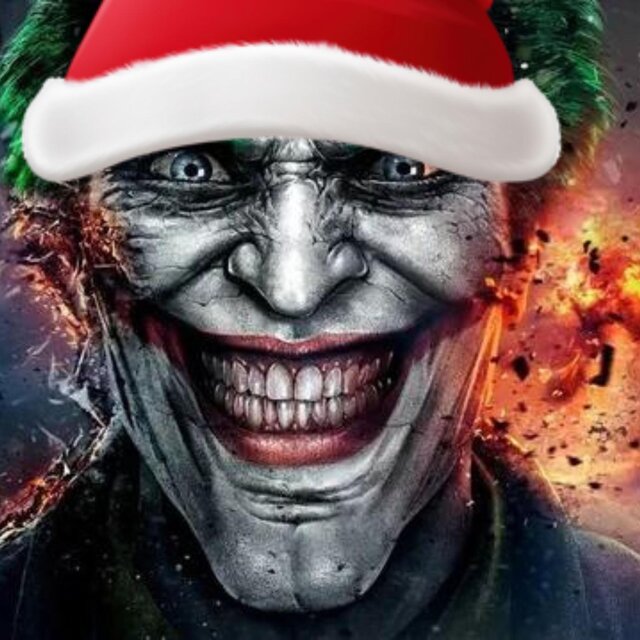 evil jonkler Xmas why so serious Christmas