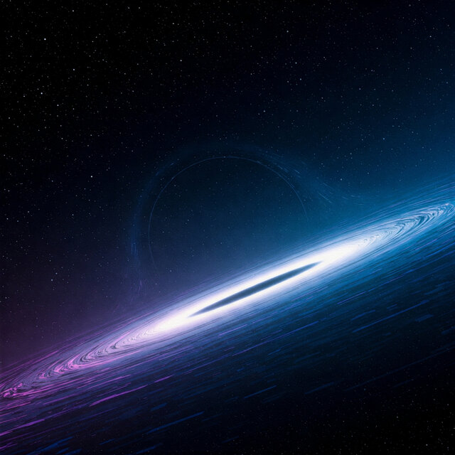 Slow Motion Black Hole