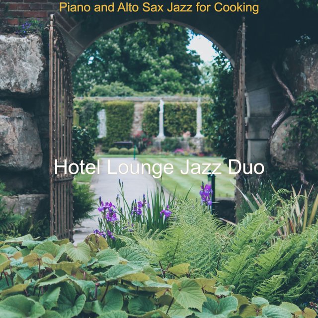 Piano and Alto Sax Jazz for Cooking