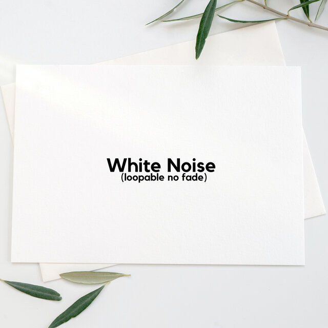 White Noise (Loopable No Fade)