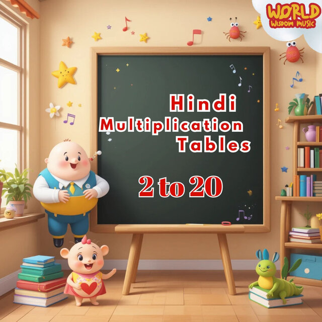 Hindi Multiplication Tables 2 to 20