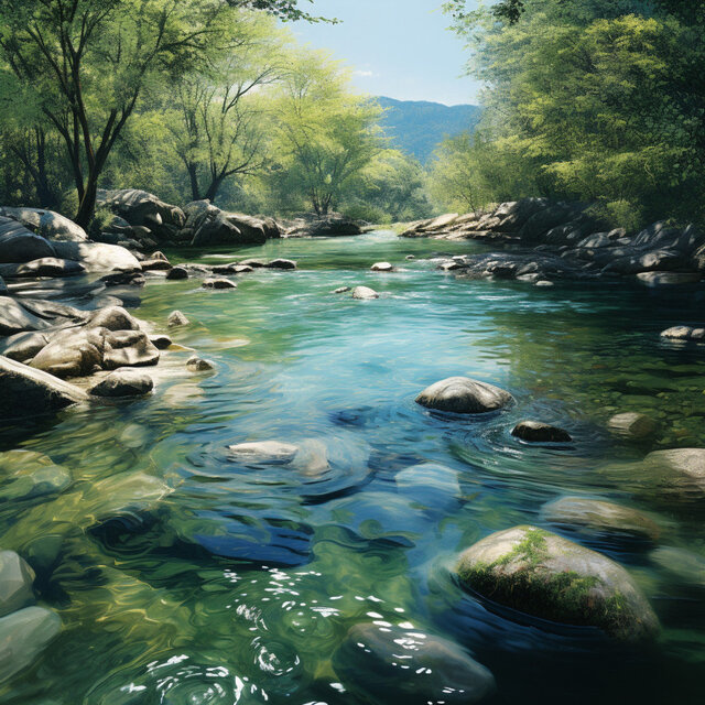 Pets' Water Calm: Soothing Nature Sounds