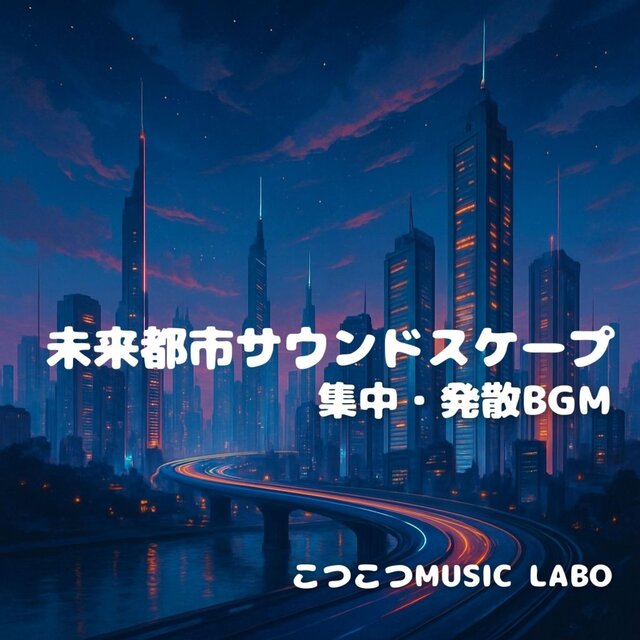 未来都市サウンドスケープ　集中・発散BGM