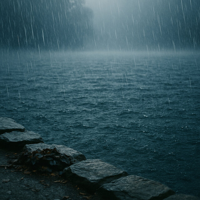 50 Coastal Views:horeline Rain Echoes