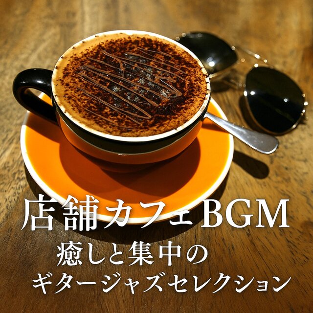 店舗カフェBGM　癒しと集中のギタージャズセレクション