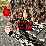 blood in my eyes