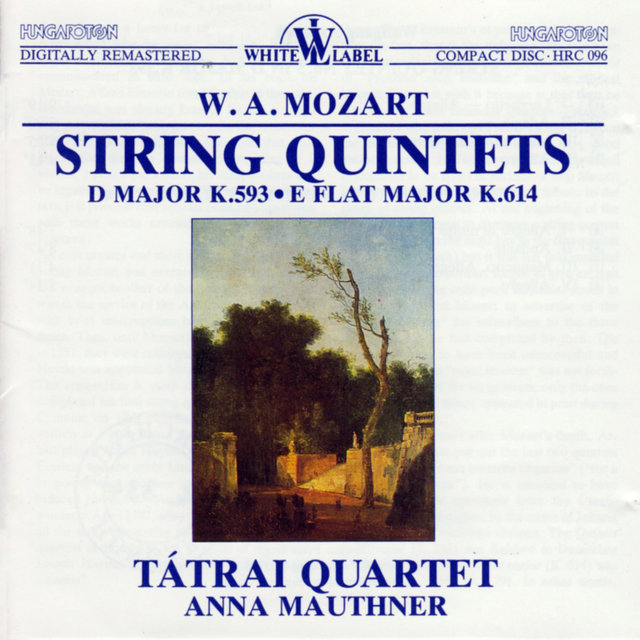 Mozart: String Quintets Nos. 5 & 6