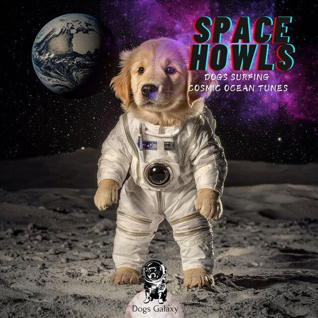 Space Howls: Dogs Surfing Cosmic Ocean Tunes