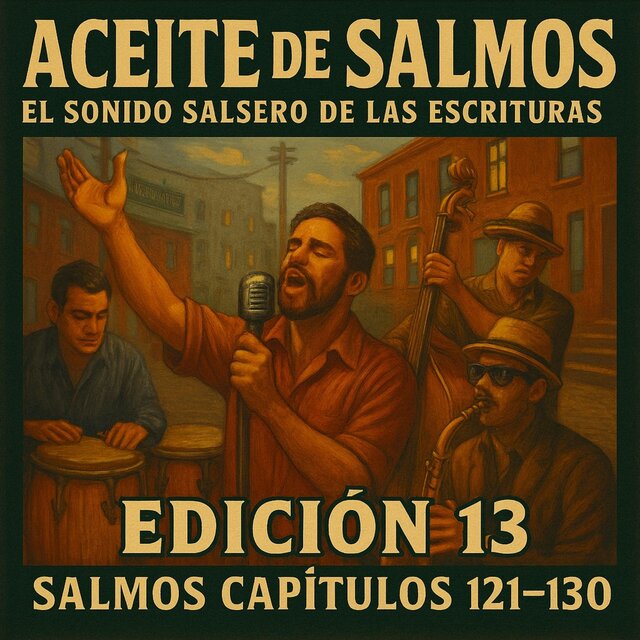 ACEITE DE SALMOS (EL SONIDO SALSERO DE LAS ESCRITURAS) EDICION 13 SALMOS CAPITULOS 121-130