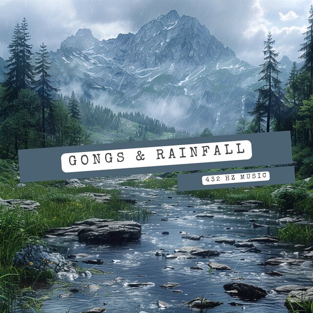 Gongs & Rainfall: 432 Hz Path to Inner Stillness