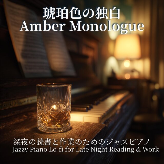 琥珀色の独白 - Amber Monologue 深夜の読書と作業のためのジャズピアノ - Jazzy Piano Lo-fi for Late Night Reading & Work