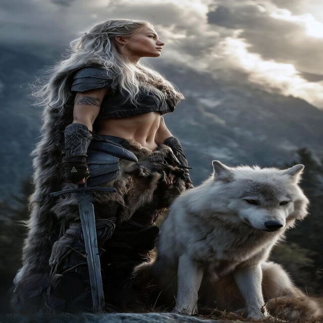 Warrior of the Celtic blood
