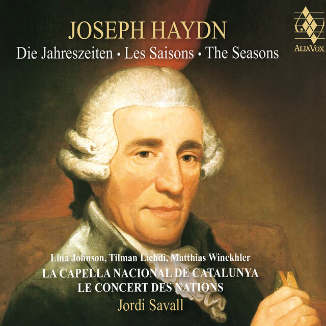 Cover art for album Haydn: Die Jahreszeiten, Hob. XXI:3 by Jordi Savall, Lina Johnson, Tilman Lichdi, Matthias Winckhler
