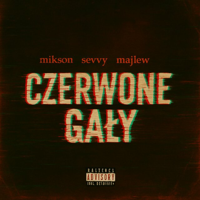 czerwone gały